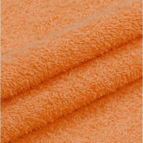 Махровая ткань 220 см 380гр/м2 цвет оранжевый