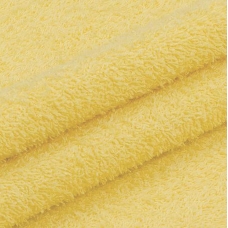 Махровая ткань 220 см 430гр/м2 цвет светло-желтый