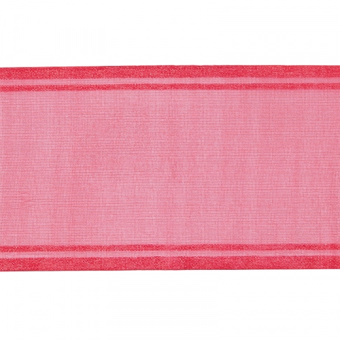 Лента для бантов ширина 80 мм (25 м) цвет малина