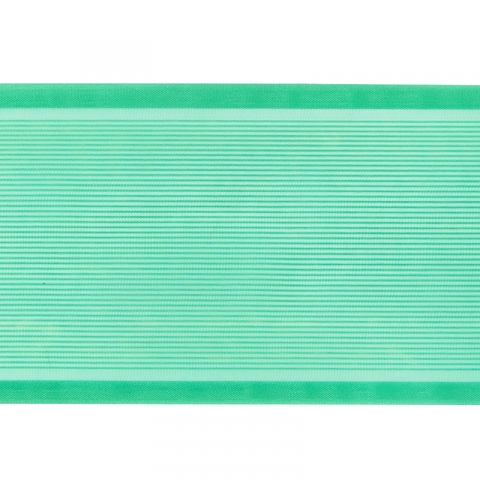 Лента для бантов ширина 80 мм (25 м) цвет зеленый