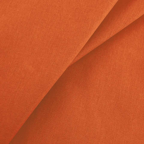 Мерный лоскут бязь гладкокрашеная 120гр/м2 150 см цвет оранжевый