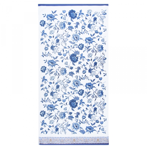 Полотенце махровое Sunvim Византия 68/136 см цвет синий