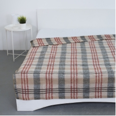 Одеяло полушерсть 420 гр/м2 цвет красный 150/200 см