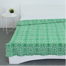 Одеяло п/ш жаккардовое 420 гр/м2 цвет кельт зеленый 150/200 см