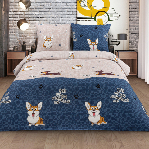 Бязь 120 гр/м2 220 см Френдс 12244/1