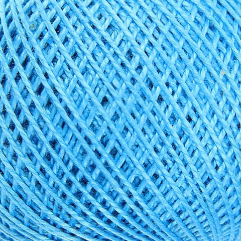 Нитки для вязания Ирис 100% хлопок 25 гр 150 м цвет 3104 синие сумерки