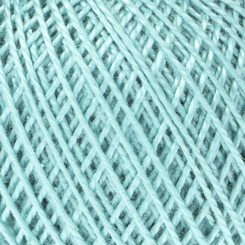 Нитки для вязания Ирис 100% хлопок 25 гр 150 м цвет 3506 серовато-нефритовый