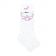 Женские носки Гранд XCL75/1 цвет белый размер 23-25