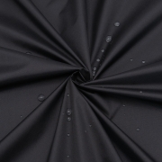 Мерный лоскут дюспо 240Т покрытие Milky 80 г/м2 цвет чёрный 1 м