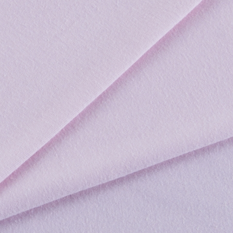 Ткань на отрез кулирка гладкокрашеная карде 9009а цвет св-розовый