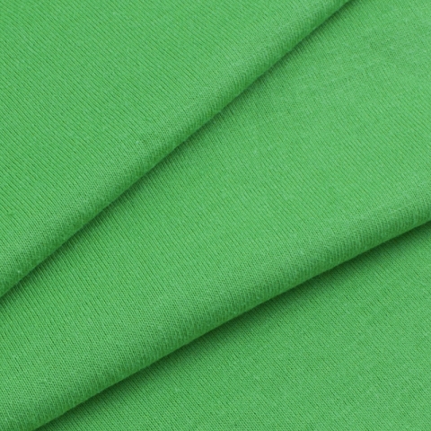 Мерный лоскут кулирка гладкокрашеная карде М-2010 цвет св-зеленый 0.3 м