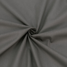 Ткань на отрез бязь гладкокрашеная 120 гр/м2 150 см цвет угольно-серый