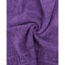 Полотенце махровое Туркменистан 50/90 см цвет фиолетовый
