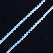 Тесьма плетеная вьюнчик С-3726 (3582) г17 уп 20 м ширина 7 мм (5 мм) рис 9253 цвет 002