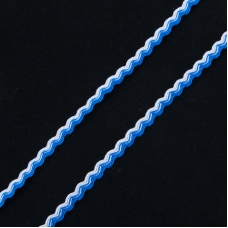Тесьма плетеная вьюнчик С-3726 (3582) г17 уп 20 м ширина 7 мм (5 мм) рис 9253 цвет 016