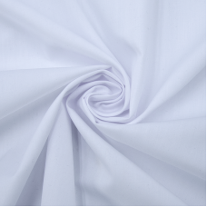 Рубашечная ткань на отрез 150 см цвет белый