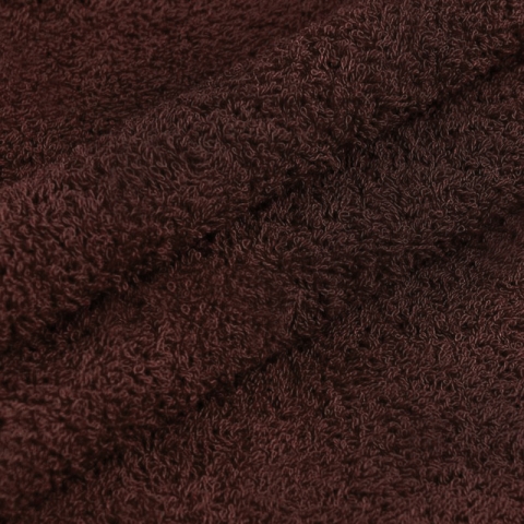Махровая ткань 220 см 380гр/м2 цвет темно-коричневый