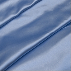 Шелк искусственный 100% полиэстер 220 см цвет голубой