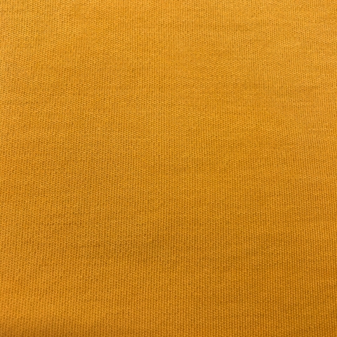 Ткань на отрез интерлок цвет желтый