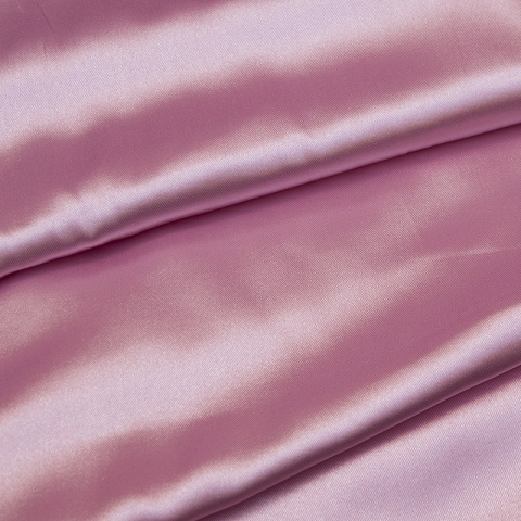 Шелк искусственный 100% полиэстер 220 см цвет светло-розовый