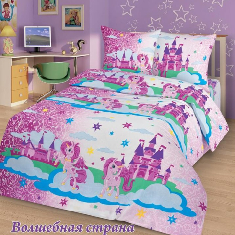 Бязь 120 гр/м2  детская 150 см 7805 Волшебная страна