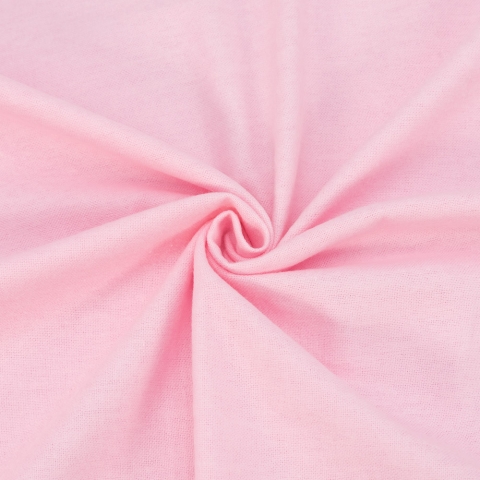 Ткань на отрез фланель гладкокрашеная 90 см 254 цвет розовый