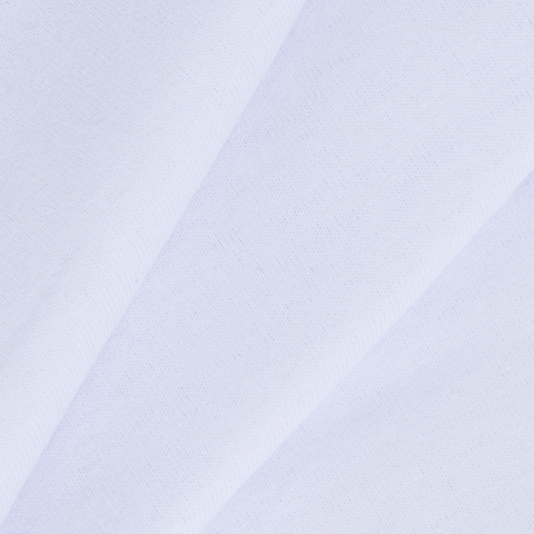 Ткань на отрез кулирка цвет белый