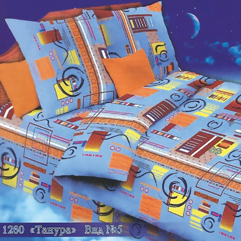 Бязь о/м ГОСТ 150 см 1260/5 Танура голубой