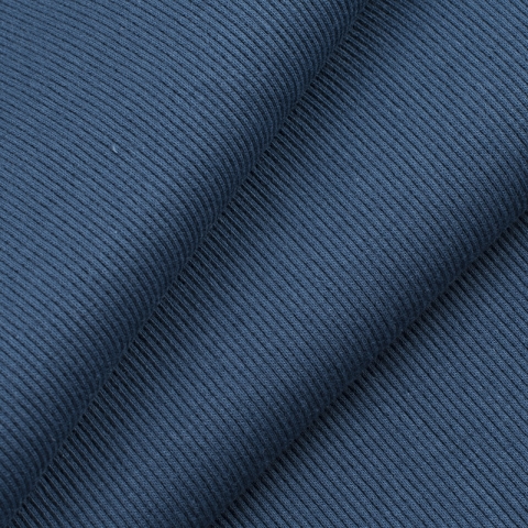 Ткань на отрез кашкорсе с лайкрой Majolica Blue 9568а