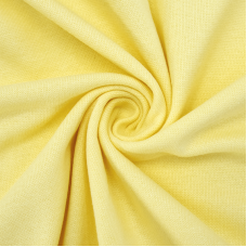 Ткань на отрез рибана с лайкрой М-2013 цвет светло-желтый