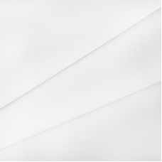 Мерный лоскут поплин гладкокрашеный 115 гр/м2 150 см цвет белый 1.6 м