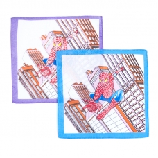 Платки носовые детские 20х20 Spider-Man (10 шт)