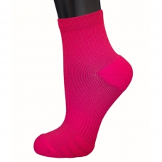 Женские носки АБАССИ XBS10 для бега цвет малина размер 35-38