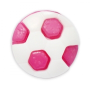 Пуговица детская сборная Мяч 16 мм цвет малиновый упаковка 24 шт