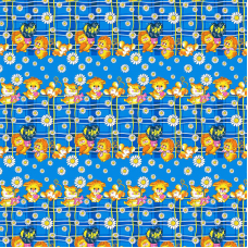 Бязь 120 гр/м2 детская 150 см 0837/2 цвет синий