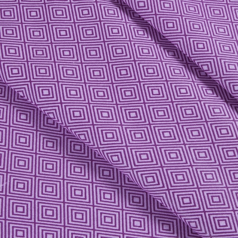 Ткань на отрез бязь плательная 150 см 1753/6 цвет фиолетовый
