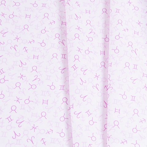Ткань на отрез бязь плательная 150 см 1748/3  цвет розовый