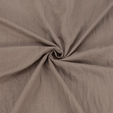 Ткань на отрез полиэстер с эффектом персика 220 см 17-1418 цвет темно-бежевый