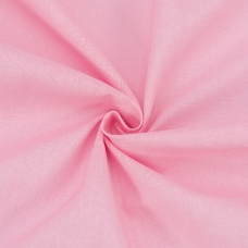 Ткань на отрез бязь гладкокрашеная 120 гр/м2 150 см цвет розовый