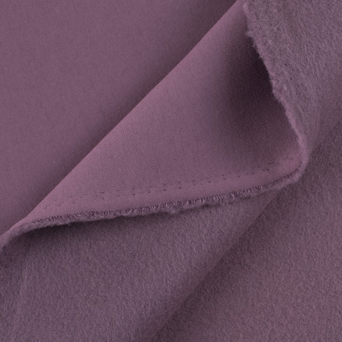 Маломеры футер 3-х нитка компакт пенье начес цвет темно-лиловый 0.85 м