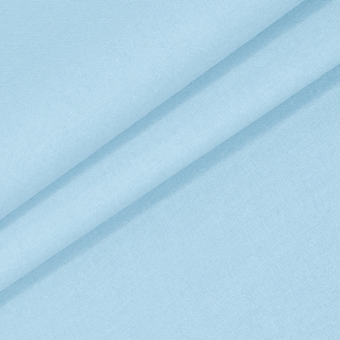 Маломеры бязь гладкокрашеная 120 гр/м2 220 см цвет небесно-голубой 0.9 м