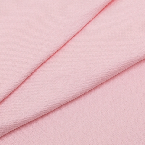 Маломеры Ткань на отрез кулирка гладкокрашеная 9009 Impatiens Pink 0.5 м