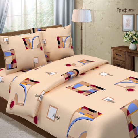 Бязь 120 гр/м2 150 см 161-1 Графика