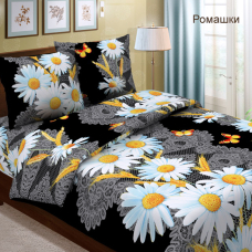 Бязь 120 гр/м2 150 см 352-3 Ромашки 150 Бязь 120 гр/м2 150 см 352-3 Ромашки 150
