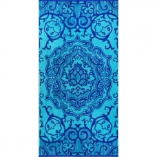 Полотенце махровое Water Lilu ПЦ-2602-2110-1 50/90 см цвет синий