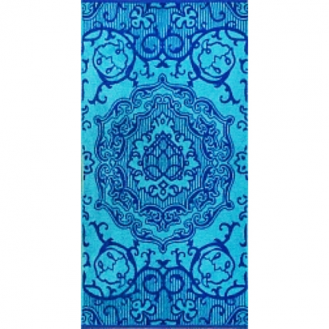 Полотенце махровое Water Lilu ПЦ-3502-2110-1 70/130 см цвет синий