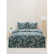 Постельное белье VT из полисатина 3541-12 2-х сп с евро простыней с наволочками 70/70