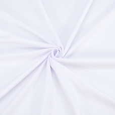 Ткань на отрез ложная сетка 160 см цвет белый