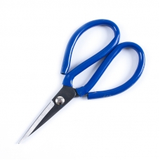 Ножницы портновские цельнометалические 18,5см №3 (синяя ручка)