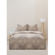 Постельное белье VT из полисатина 506-2 2-х сп с евро простыней с наволочками 70/70